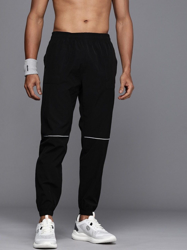 HRX by Hrithik Roshan Solid Men Black Track Pants Buy HRX by