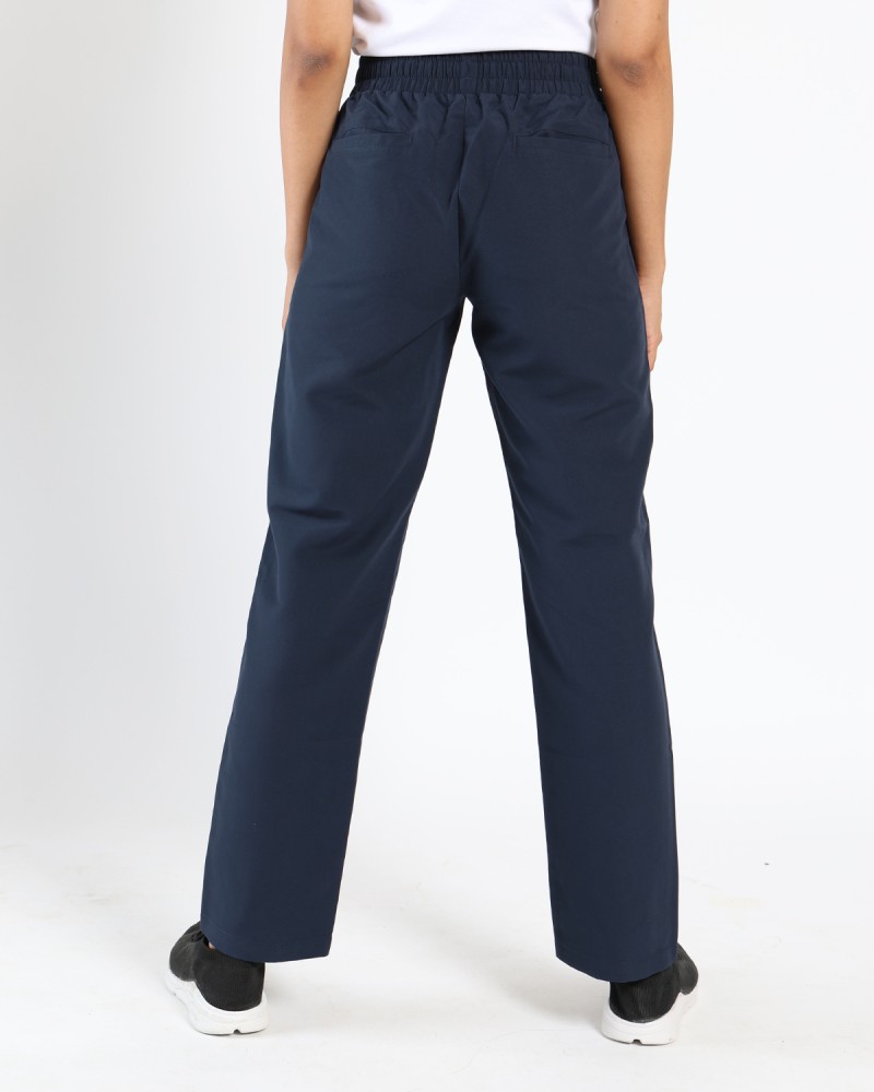 BlissClub Solid Women Dark Blue Track Pants - Buy BlissClub Solid Women  Dark Blue Track Pants Online at Best Prices in India