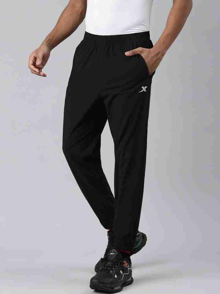 Xtep Solid Men Black Track Pants - Buy Xtep Solid Men Black Track Pants  Online at Best Prices in India