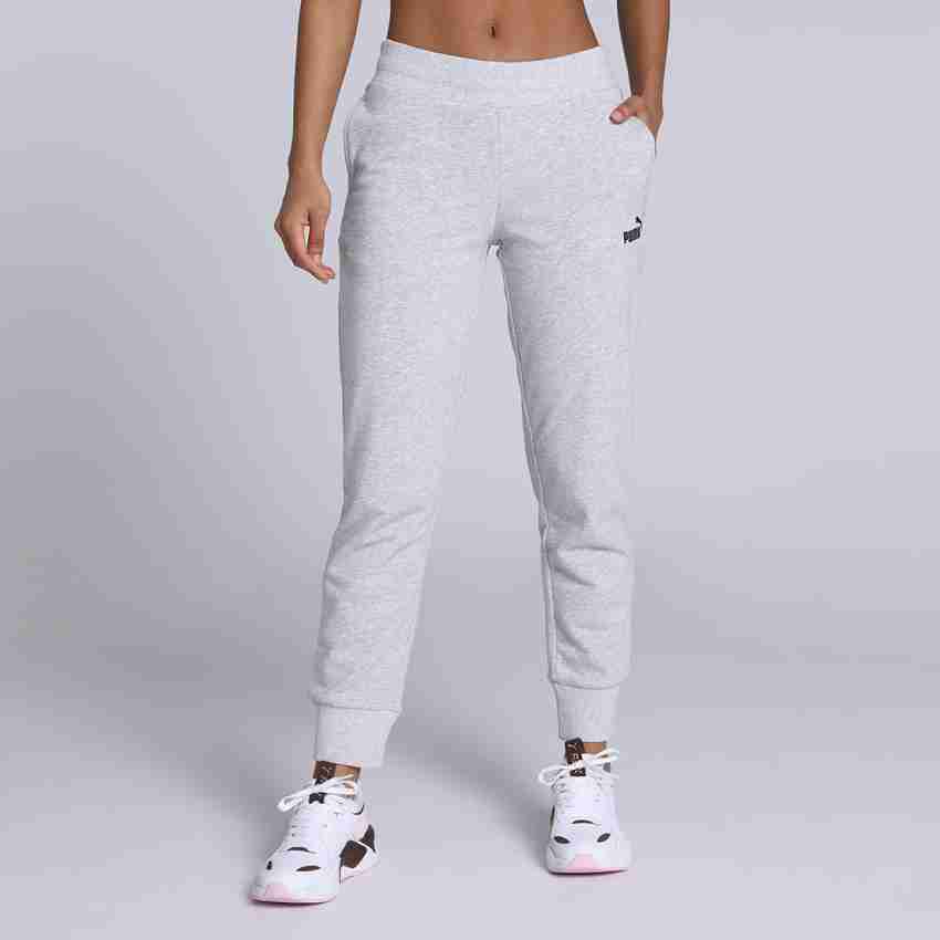 Puma grey best sale joggers womens