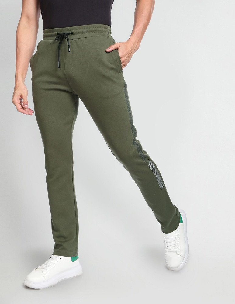 Mens green track pants 2025
