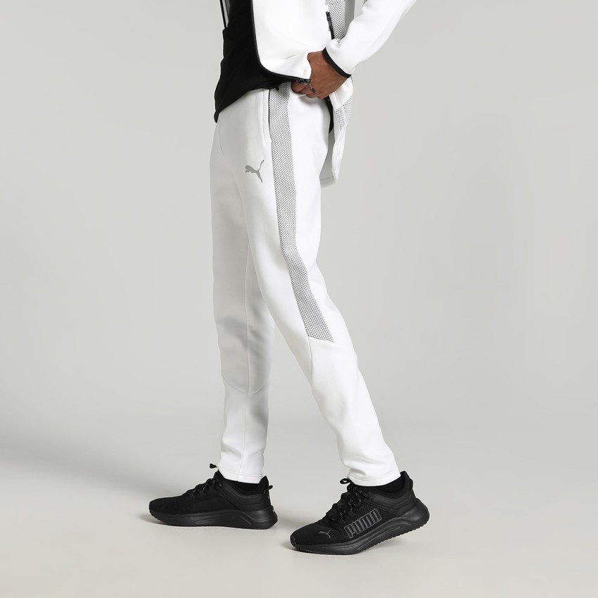 Puma white track discount pants