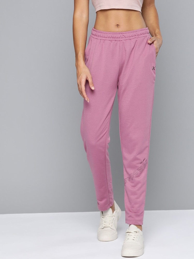 Pink Women Track Pants Wear Hrx By Hrithik Roshan - Buy Pink Women