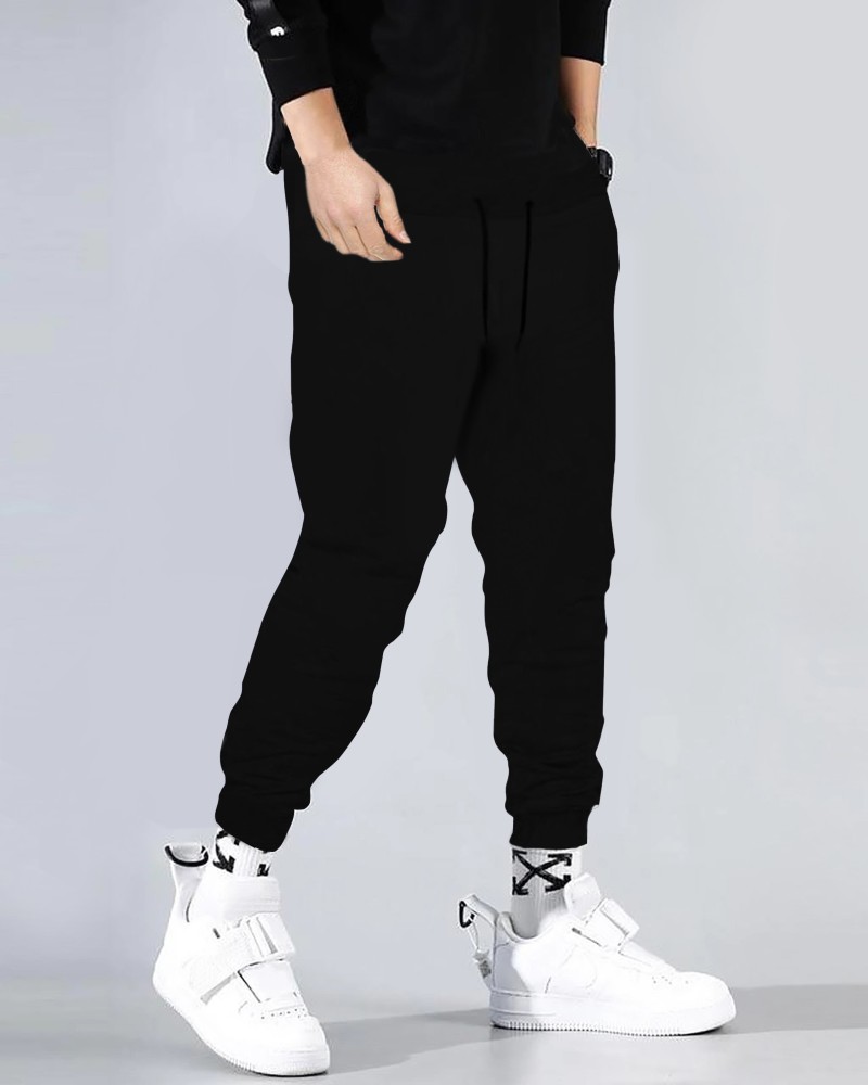 Buy Black Track Pants for Men by Teamspirit Online  Ajiocom