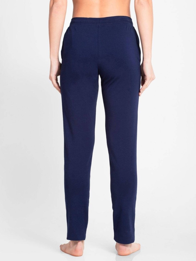 JOCKEY 1301 Solid Women Blue Track Pants - Buy Imperial Blue JOCKEY 1301 Solid  Women Blue Track Pants Online at Best Prices in India