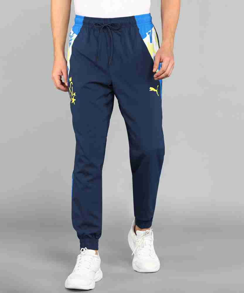 PUMA Neymar Ins. Woven Solid Men Blue Track Pants Buy PUMA