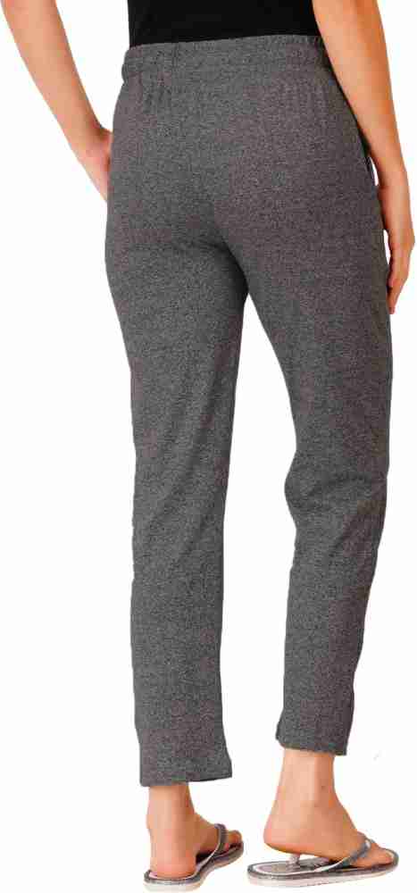 Buy Women Peach Terry Contrast Drawstring Jogger Online At Best Price 