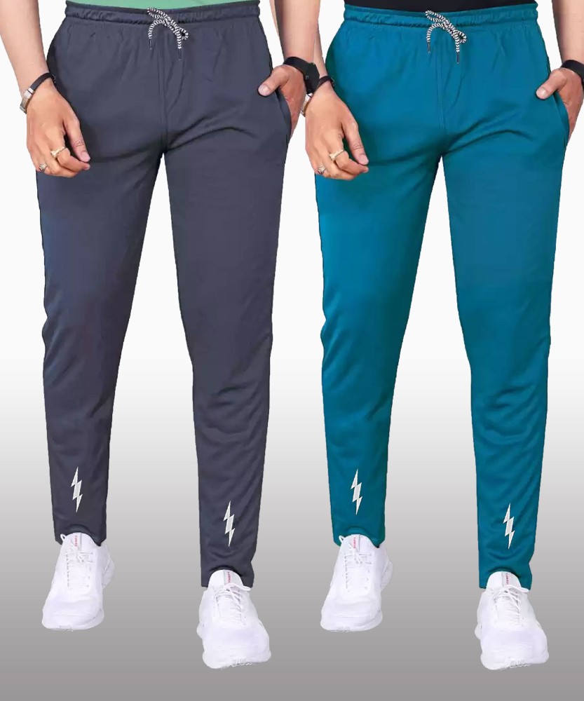 Suzaro Solid Men Black Grey Track Pants  Buy Suzaro Solid Men Black Grey Track  Pants Online at Best Prices in India  Flipkartcom