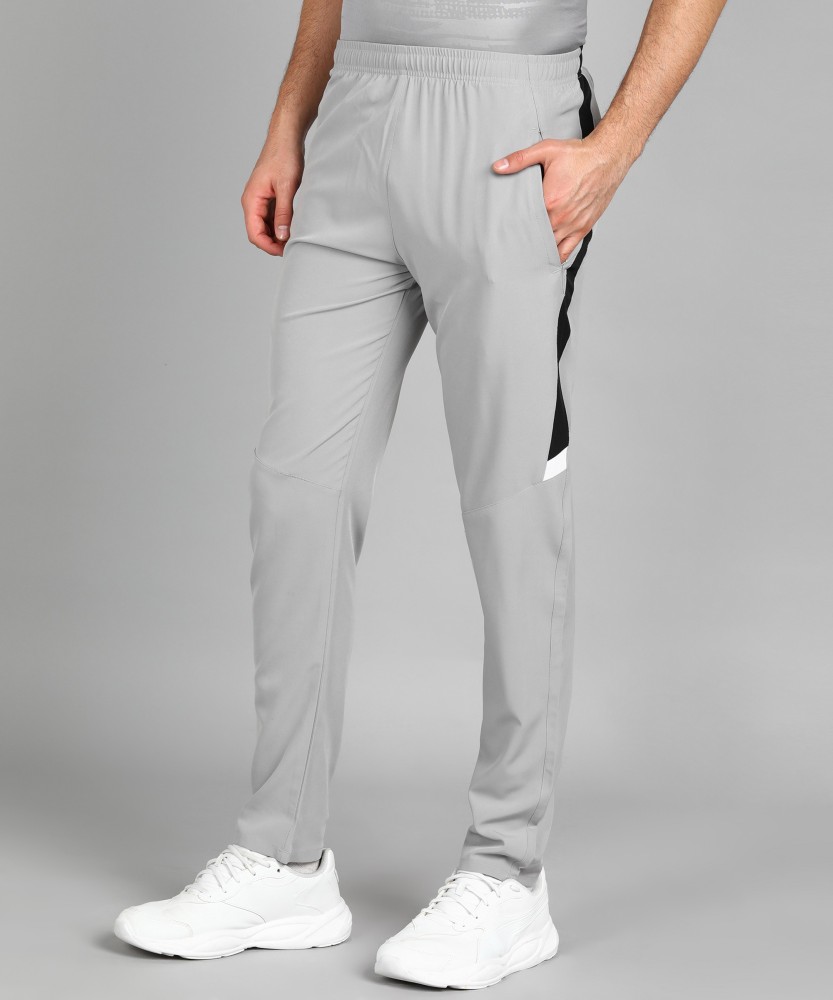 Lemona Solid Men Grey Track Pants - Buy Lemona Solid Men Grey Track Pants  Online at Best Prices in India