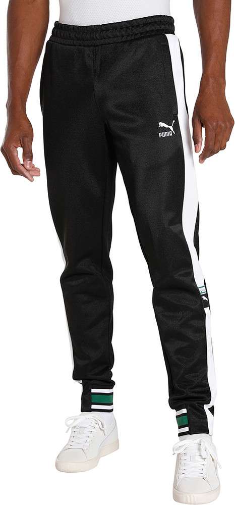 PUMA T7 ARCHIVE REMASTER Track Pants DK Solid Men Black Track