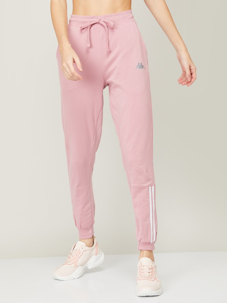 Kappa Solid Women Pink Track Pants Buy Kappa Solid Women Pink