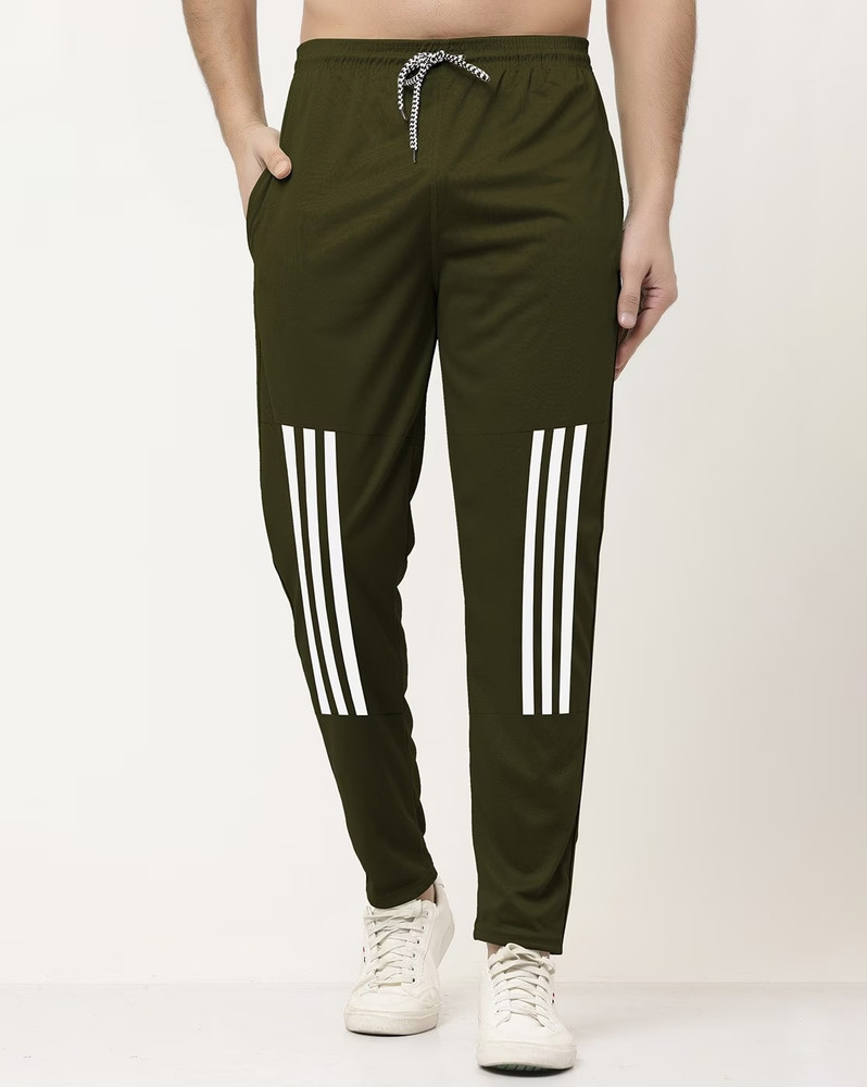Pink Formal Printed Men Olive Track Pants Buy Pink Formal