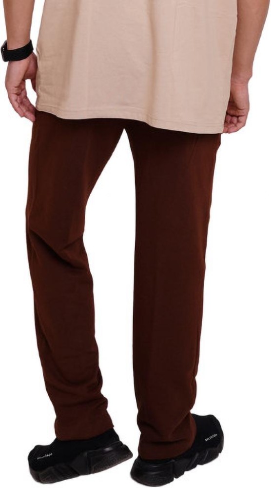 Trendy Dukaan Printed Men Brown Track Pants - Buy Trendy Dukaan Printed Men  Brown Track Pants Online at Best Prices in India