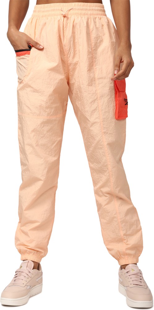 reebok trousers orange