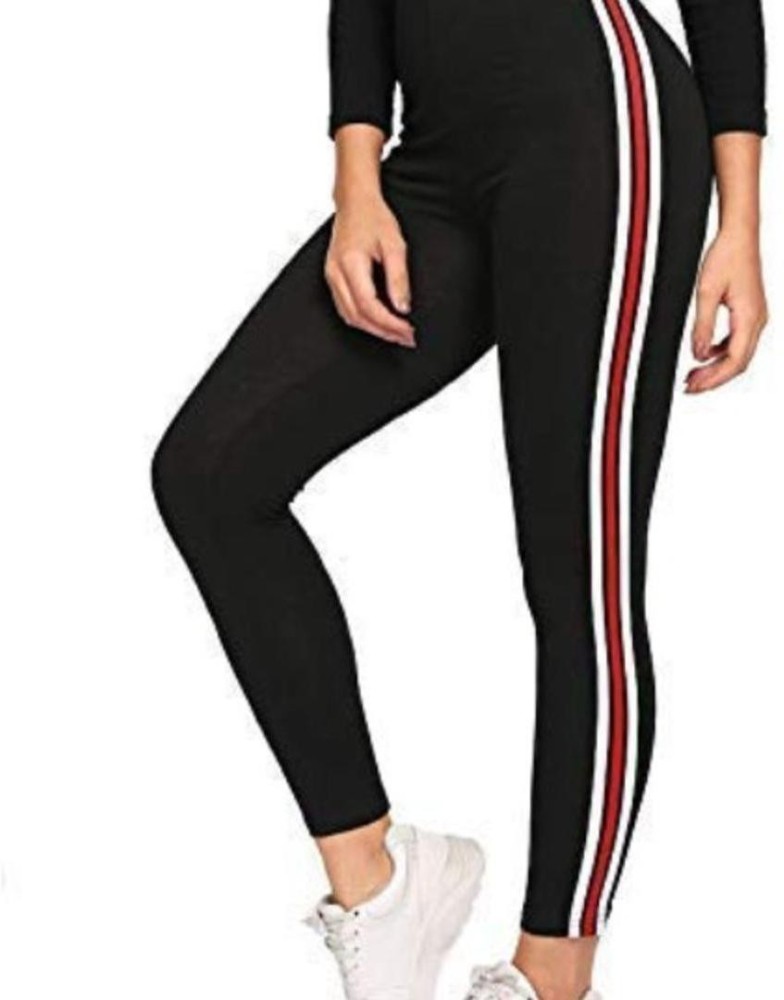 Hubberholme Women's Cotton Blend Regular Fit Side Stripe Print Track Pants  (Navy, 30) : Amazon.in: Clothing & Accessories