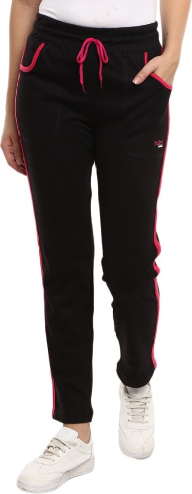 V-MART Solid Women Black, Black Track Pants - Buy V-MART Solid Women Black,  Black Track Pants Online at Best Prices in India