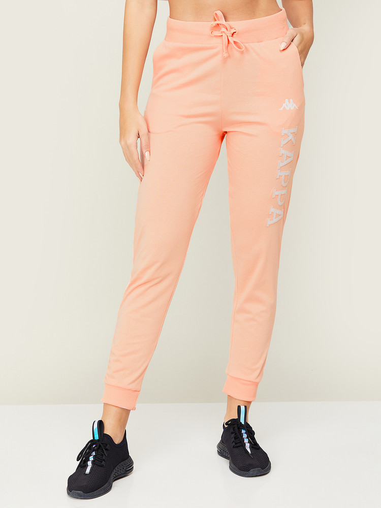 Kappa track pants orange sales