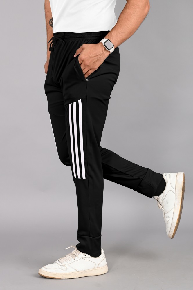 Crazy Fashion Creation Solid Men Black Track Pants - Buy Crazy Fashion  Creation Solid Men Black Track Pants Online at Best Prices in India
