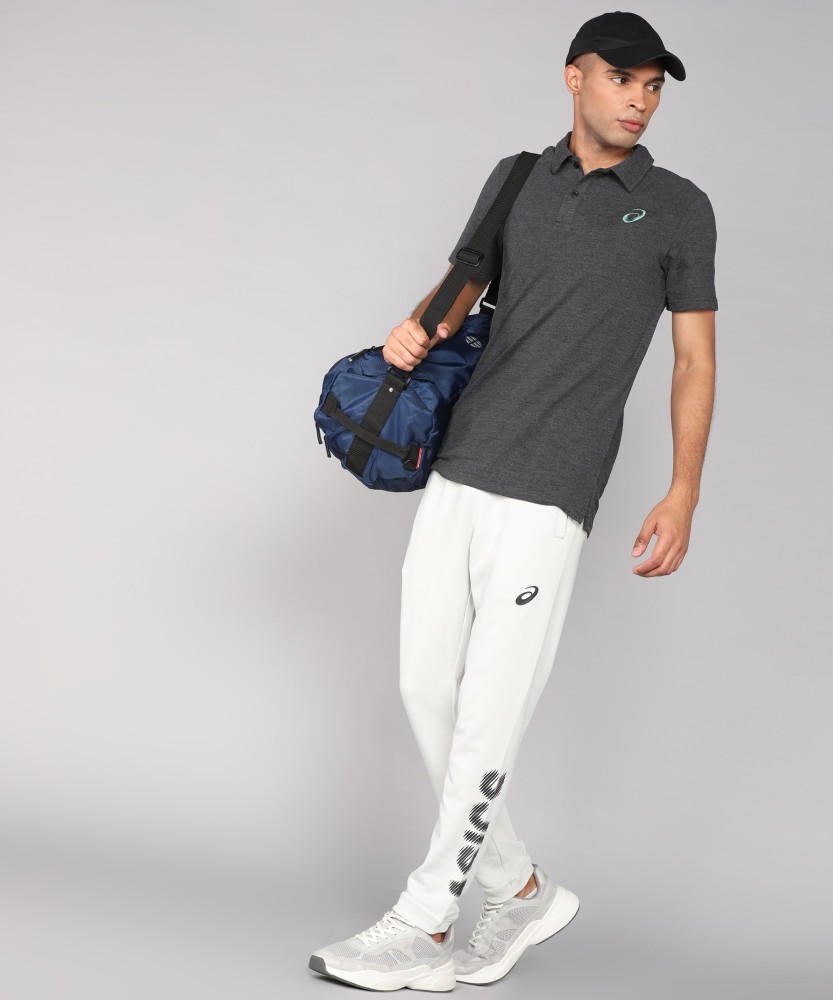 Asics white clearance joggers