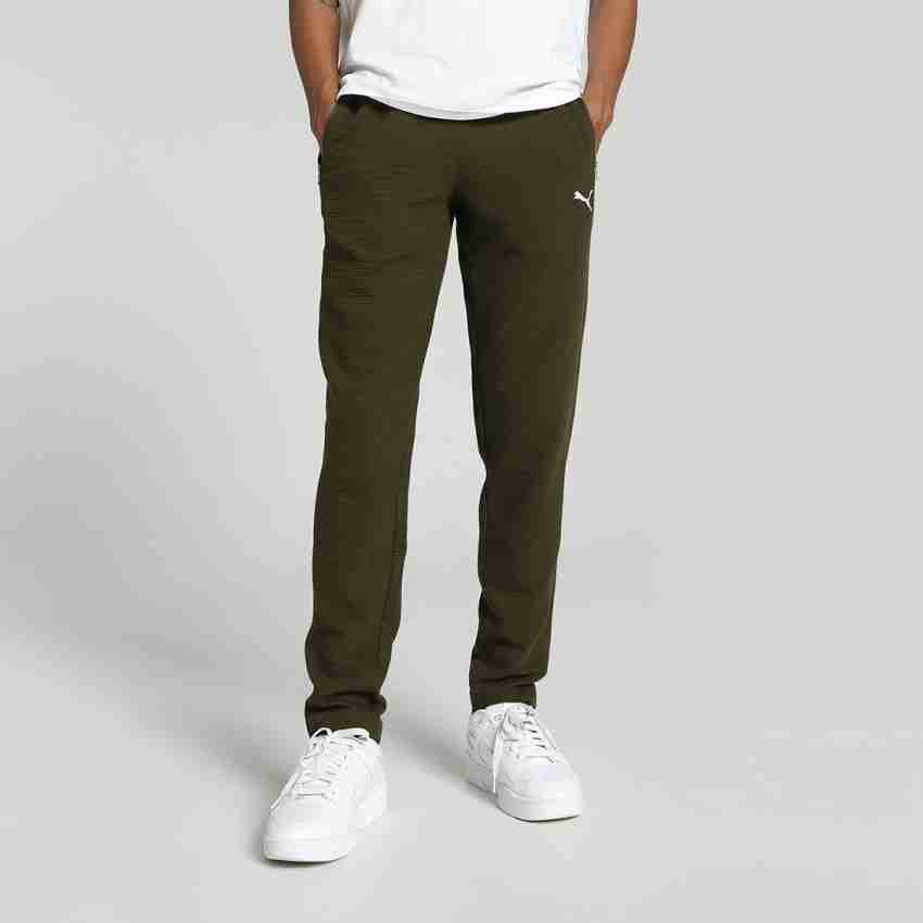 Buy PUMA Solid Men Green Track Pants Online at Best Prices in India