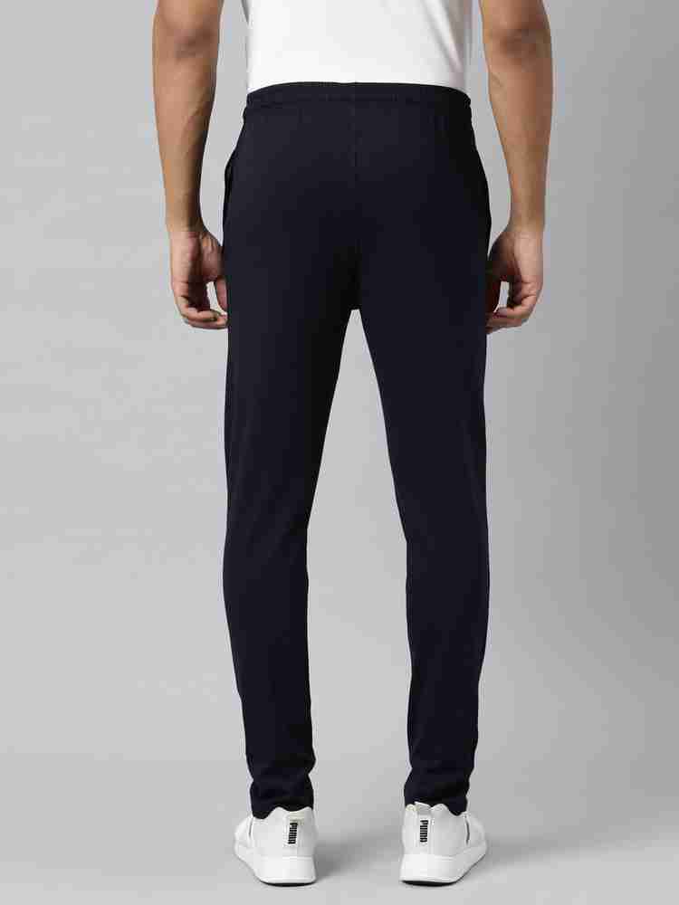 DIXCY SCOTT Solid Men Dark Blue Track Pants Buy DIXCY SCOTT