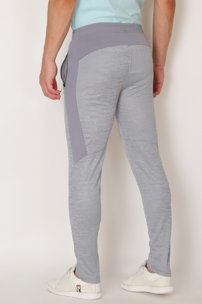 JMP Solid Men Grey Track Pants - Buy JMP Solid Men Grey Track Pants Online  at Best Prices in India