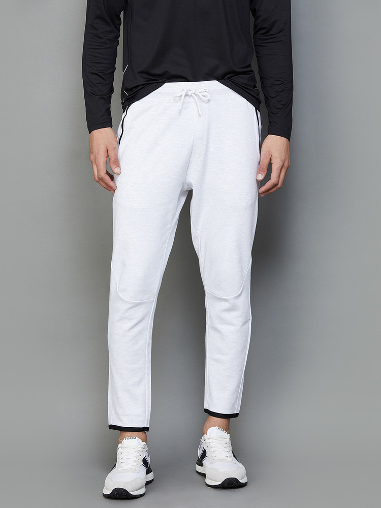 Kappa track pants best sale white mens