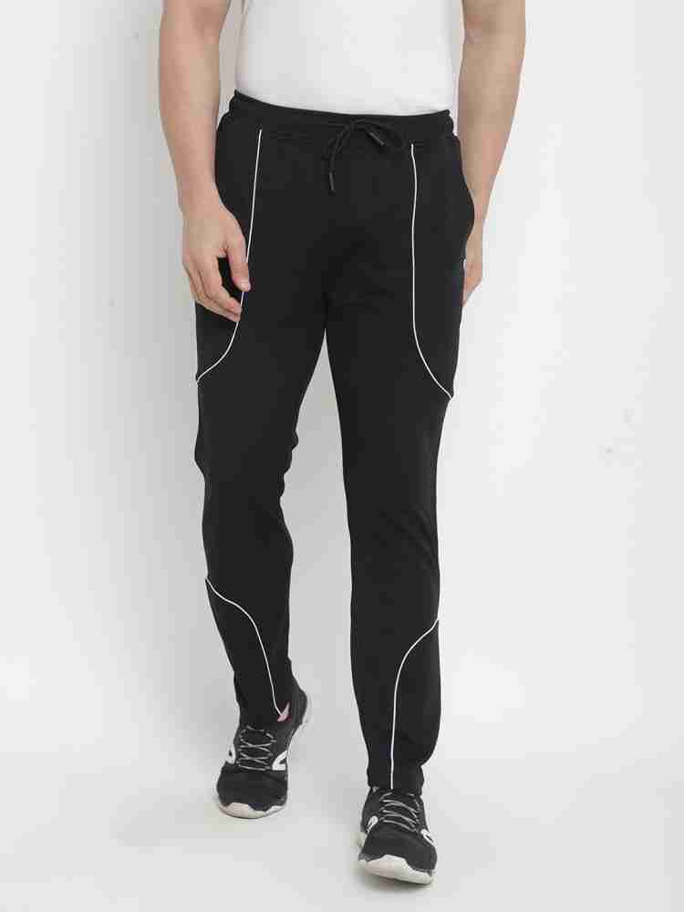 FABSTIEVE Solid Men & Women Grey, Black Track Pants - Buy