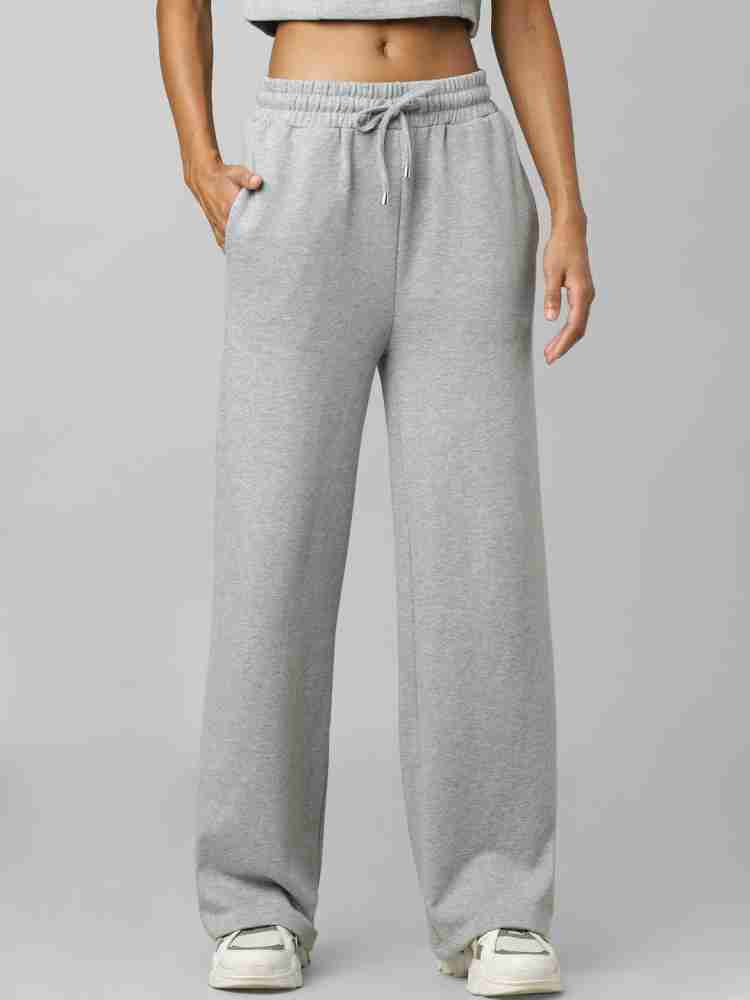 Winter Fleece Track Pants For Women - Grey, फ्लीस पैंट - Tanya Enterprises,  Ludhiana