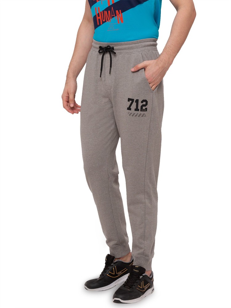 Buy Being Human Jet Black Cotton Regular Fit Printed Joggers for Mens  Online  Tata CLiQ