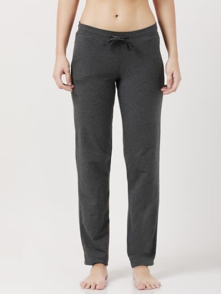 JOCKEY Solid Women Grey Track Pants - Buy JOCKEY Solid Women Grey Track  Pants Online at Best Prices in India