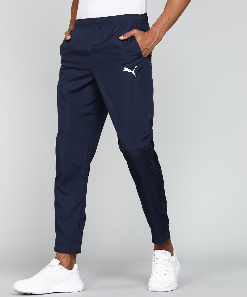 PUMA Woven Pants OH Solid Men Blue Track Pants Buy PUMA Woven Pants OH Solid Men Blue Track Pants Online at Best Prices in India Flipkart