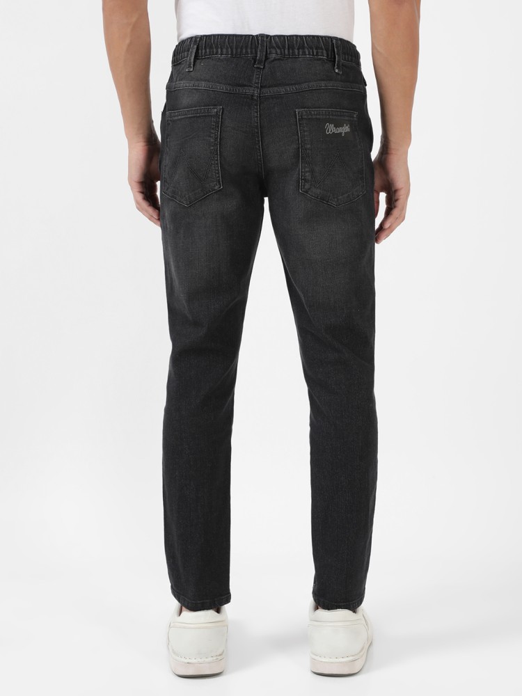 Wrangler Solid Men Black Track Pants - Buy Wrangler Solid Men Black Track  Pants Online at Best Prices in India | Flipkart.com