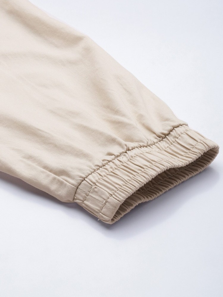 TOMMY HILFIGER Solid Women Beige Track Pants - Buy TOMMY HILFIGER Solid  Women Beige Track Pants Online at Best Prices in India