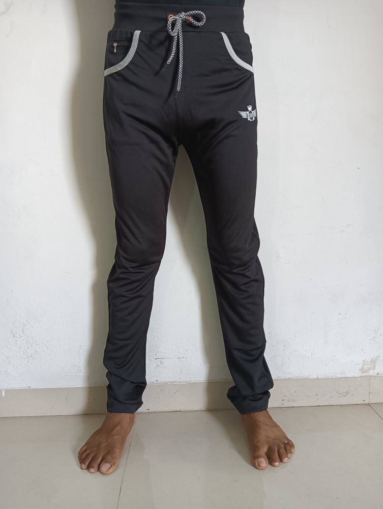 SIDDHESHWAR CREATION Regular Fit Men Black Trousers Buy