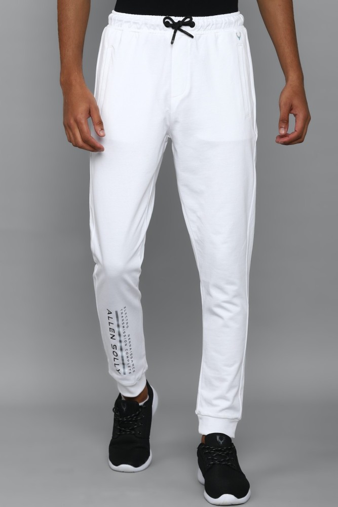 Allen Solly Graphic Print Men White Track Pants Buy Allen Solly