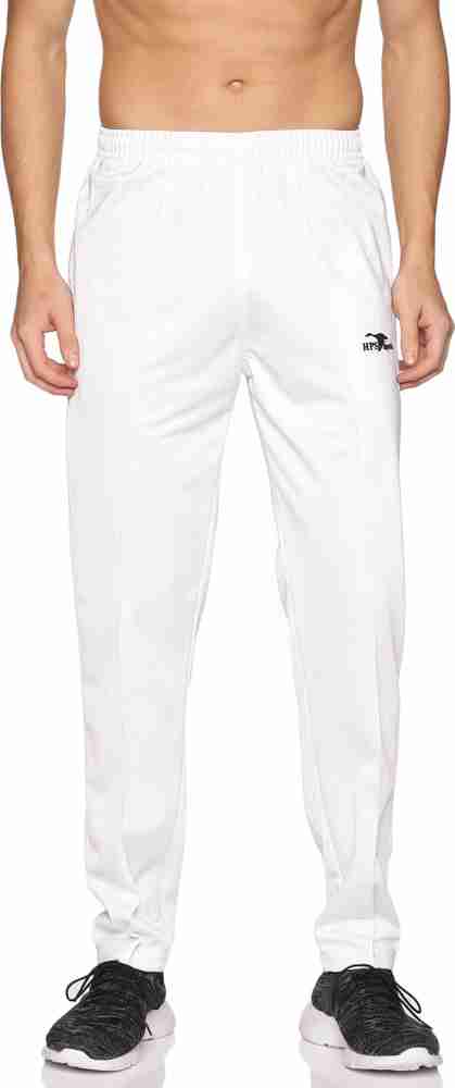 HPS Sports Solid Men White Track Pants Buy HPS Sports Solid Men