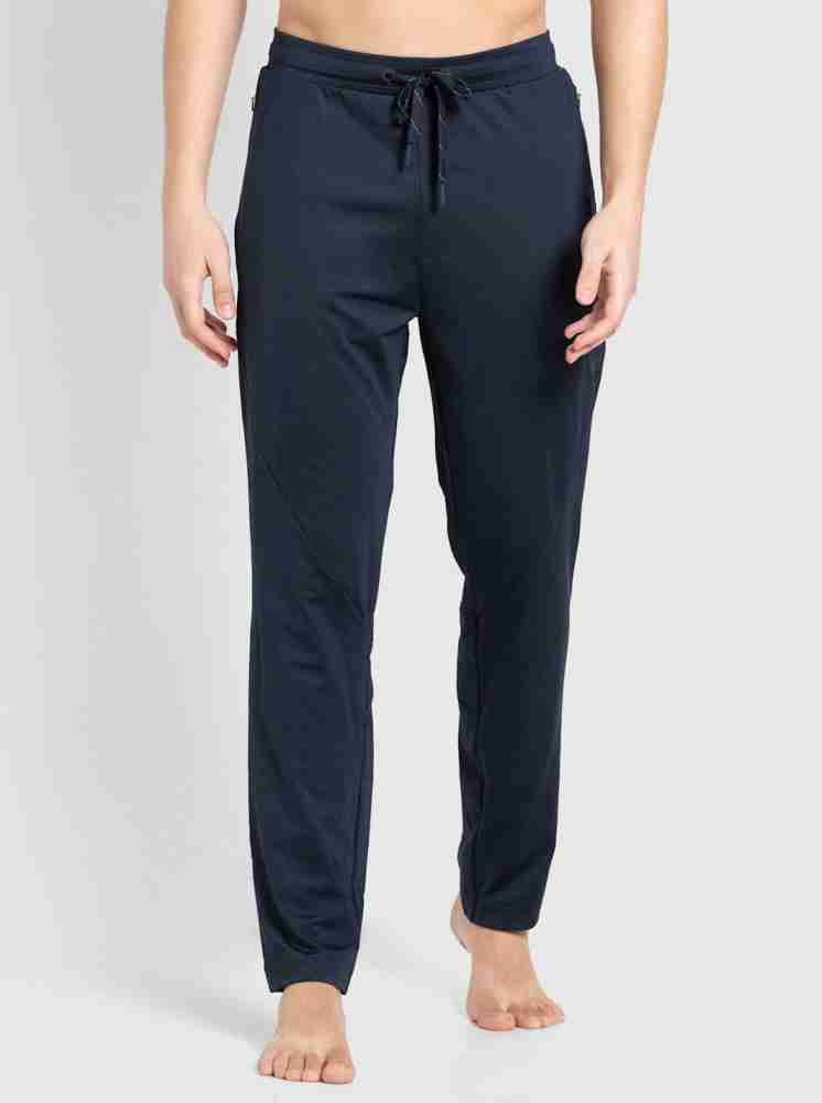 JOCKEY Self Design Men Dark Blue Track Pants - Buy JOCKEY Self Design Men  Dark Blue Track Pants Online at Best Prices in India