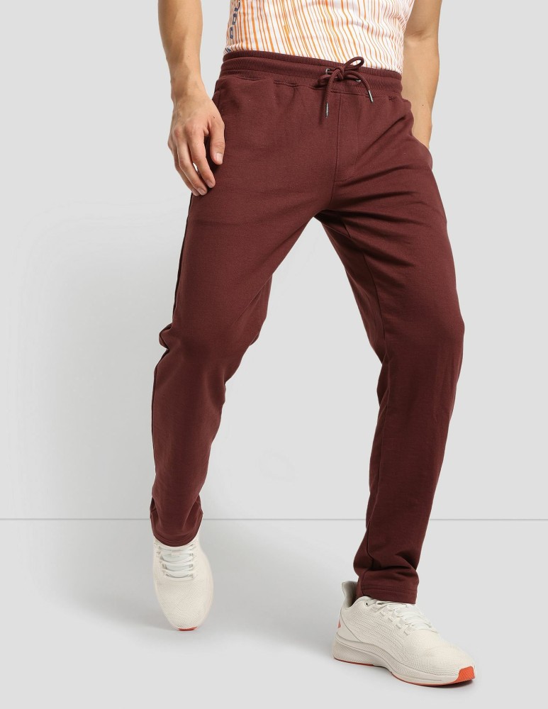 Purple track hot sale pants men