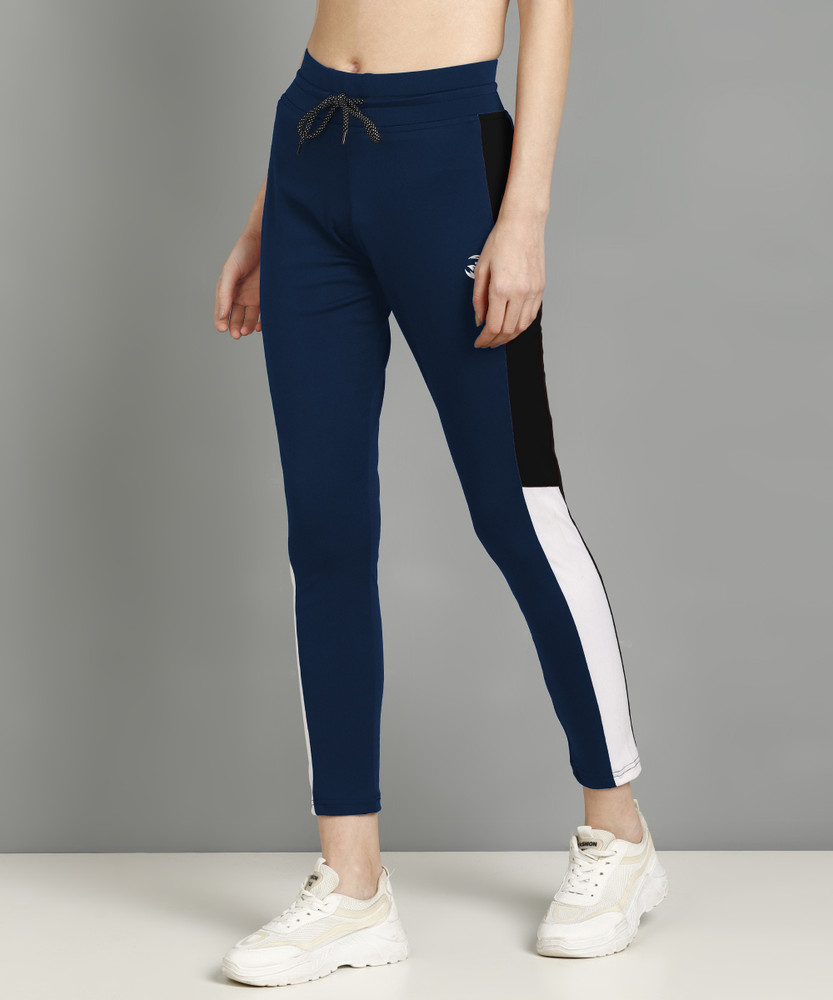 PKR SPORTS Colorblock Women Blue Track Pants Buy PKR SPORTS Colorblock Women Blue Track Pants Online at Best Prices in India Flipkart