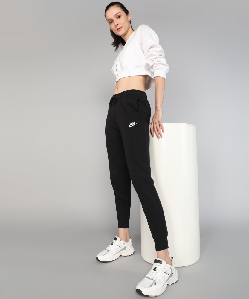 Nike Women Black Activewear Trousers for Women with Moisture Wicking for  sale
