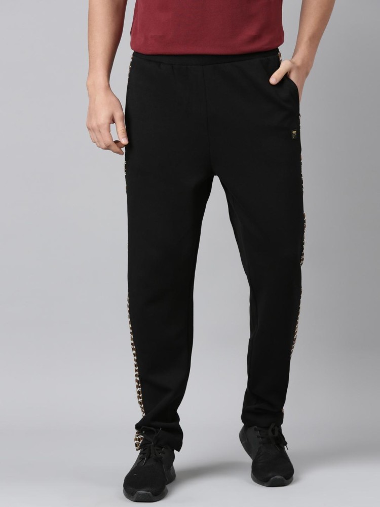 FILA Solid Men Black Track Pants - Buy FILA Solid Men Black Track Pants  Online at Best Prices in India