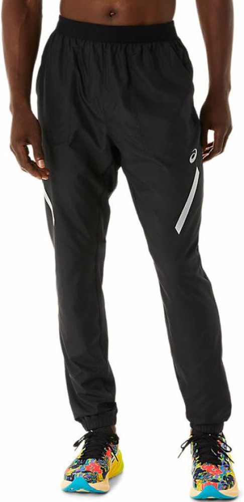 Asics Solid Men Black Track Pants  Buy Asics Solid Men Black Track Pants  Online at Best Prices in India  Flipkartcom