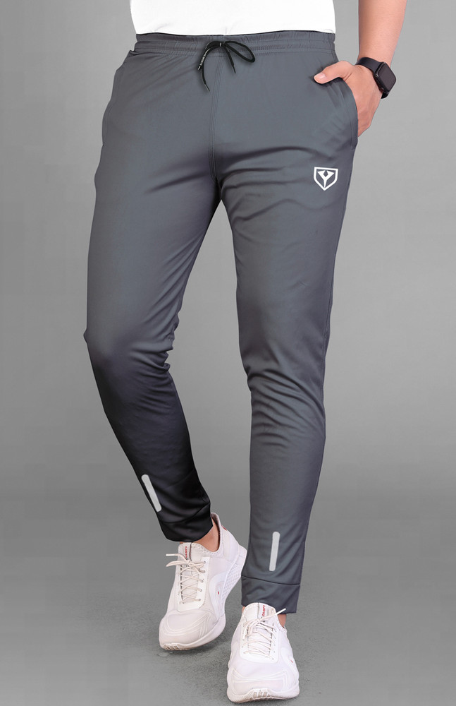 Yazole Solid Men Grey Track Pants Buy Yazole Solid Men Grey