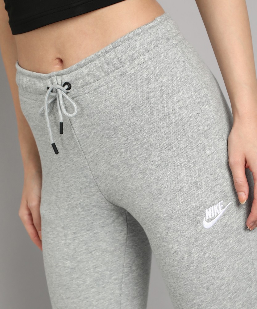 NIKE Solid Women Grey Track Pants - Buy NIKE Solid Women Grey
