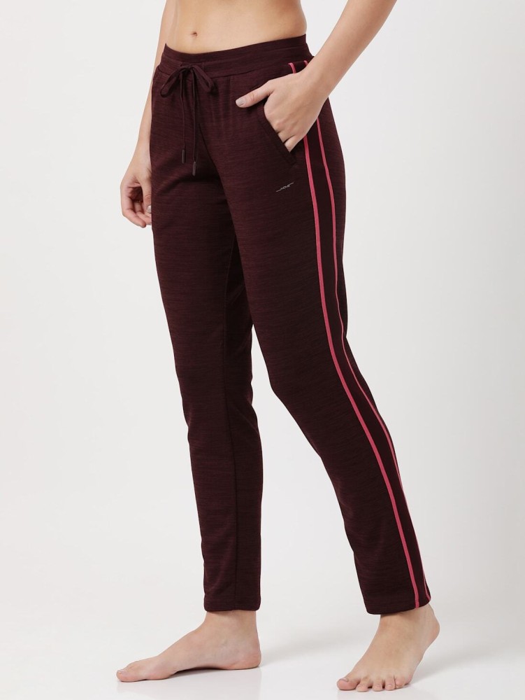 JOCKEY Striped Women Brown Track Pants - Buy JOCKEY Striped Women Brown  Track Pants Online at Best Prices in India