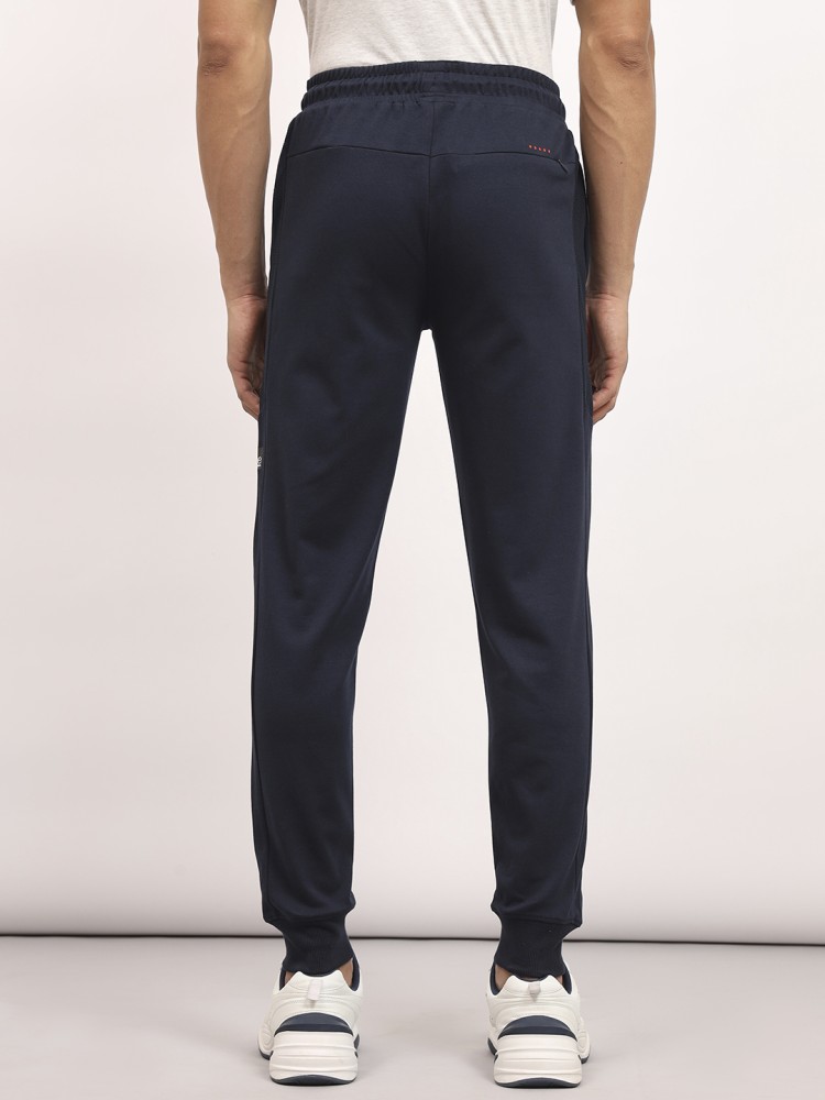 LEE Solid Men Blue Track Pants - Buy LEE Solid Men Blue Track Pants Online  at Best Prices in India