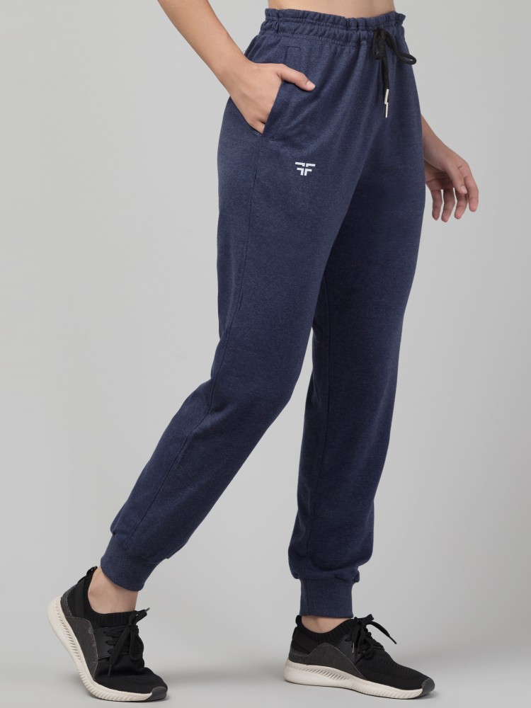 Buy Navy Blue Track Pants for Women by FFLIRTYGO Online