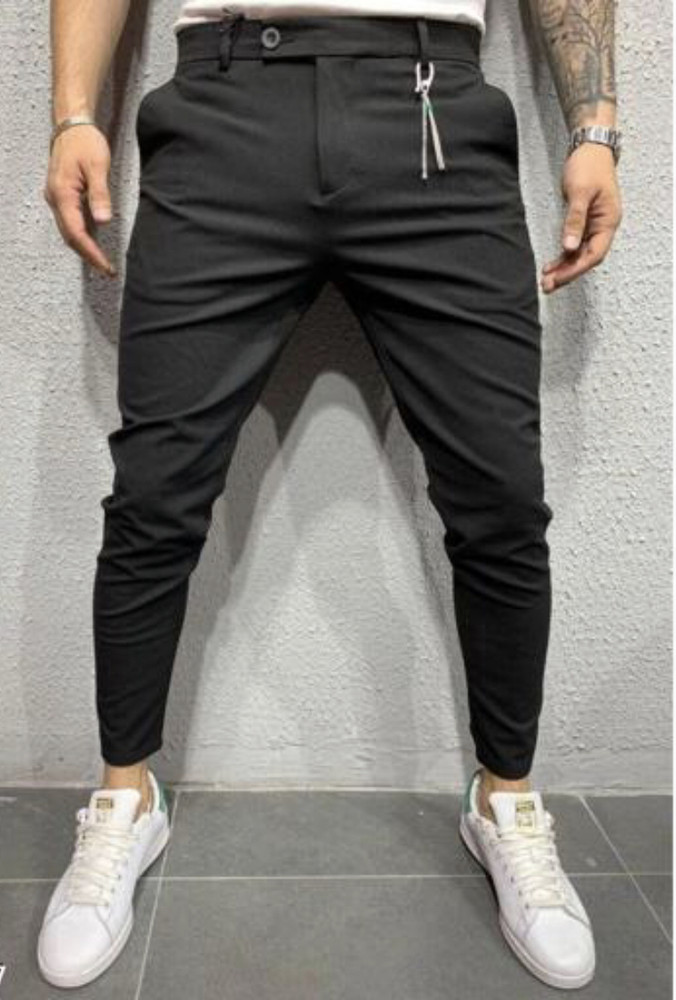 Style Fashion Trending Solid Men Black Track Pants Buy Style