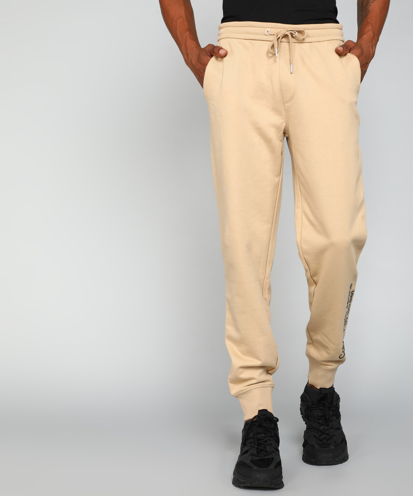 Calvin Klein Jeans Printed Men Brown Track Pants Buy Calvin